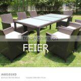 Wholesale Fashion Outdoor High Back Rattan Chair Sectional KD thumbnail-1