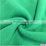 New Arrival High Grade 100% Dyed Recycled Plain Knitted Polyester Fleece Fabric for Garment 75D/144F thumbnail-2