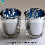 Electroplated Silver Scented Jar Candles