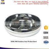 Creative OEM Stainless Steel Walnut Bowl thumbnail-2