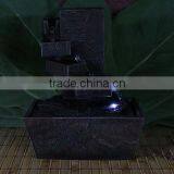 Spiral Staircase Tabletop Water Fountain With LED Light thumbnail-5