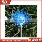 Rotating Flower Garden Stake Outdoor Yard Decor Led Lamp Solar Landscape Light thumbnail-5