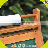 2017 Wholesale Kids Wooden Double Sided Ease Portable Children Wooden Double Sided Easel Best Wood Double Sided Easel W12B104 thumbnail-6