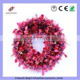 2015 New Hot Seal Beautiful Design Elegant Pet Tinsel Christmas Wreath thumbnail-2