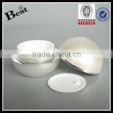 15 30 50 70g Ball Shape Round Acrylic Luxury Cosmetics Jar Pearl White Acrylic Jar thumbnail-4