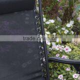 Utility Tray Lounge Black Pool Zero Gravity Chairs With Cup Holder thumbnail-6