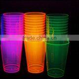 Assorted Neon Blacklight Reactive 12oz Party Cups,custom Colorful Light Plastic Cups,custom Disposable Party Plastic Cups Maker thumbnail-1