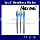 3pc 8" Wood Rasp File Set