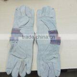 10.5" Cow Split Leather Full Palm Working Glove(BC/C Grade) thumbnail-2