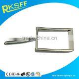 New Simple Design Plating Chrome Belt Buckle thumbnail-3