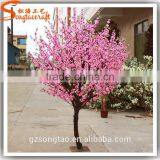 Guabgzhou Manufacturers Supplying High Quatily Simulation Artificial Peach Blossom Tree for Sale thumbnail-6