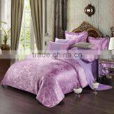 Spring 2016 New Luury Bed Linen 4pcs European Satin Jacquard Bedding Set Include Duvet Cover Bed Sheet Pillowcases. thumbnail-1