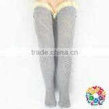 Factory Wholesale Baby Socks Solid Color Knitting Girls Boot Sock Little Girl High Heel Socks thumbnail-2