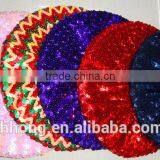 New Ladies Stretch Glitter Sequin Hats for Women Party Paillette Hat thumbnail-3