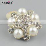 Keering-style Hotsale Star Pearl Rhinestone Button Pins for Garments WBK-1469 thumbnail-4