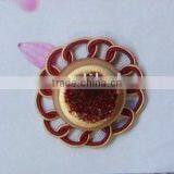 Rosette Button Tassel