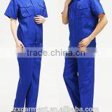 2016 OEM Wholesale Unisexs Garage Overall Uniform Short Sleeve Workwear thumbnail-2