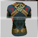 Custom Spiderman Super Hero Compression T-shirts thumbnail-4