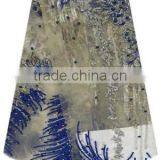 Shanghai Bestway Fashionable Shiny Textile Material Fabric French Lace Fabric Nice Tulle Lace With Sequins and Beads FL1395 thumbnail-5