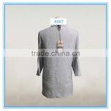 New Design Lady Latest Long Kurti Embroidered V-neck Designs Yada Clothing thumbnail-2