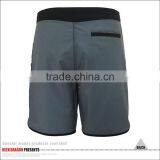 Custom Logo Grey Board Shorts With Black Binding Cheap Mens Beachwear thumbnail-5
