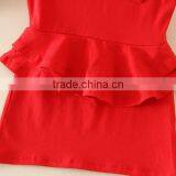 2017 Red Tiered Dresses Baby Girls Puffy Dress thumbnail-4
