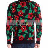 Men Black Sweater Season Squeezing Pattern Christmas Knitwear thumbnail-2