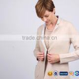 Women European Cashmere Wool Long Winter White Coats thumbnail-5