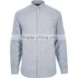 2015 Men Contrast Collar Latest Style Cotton Custom Dress Shirt thumbnail-6