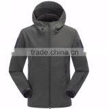 Dark Color Softshell Zipper-up Outdoor OEM Hik Ing Climbing Jacket thumbnail-2
