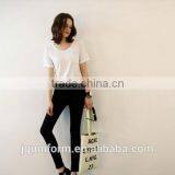 2016 O-Neck Polka Dot Design Free Style Lady Tshirt thumbnail-4