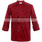Double Breasted Chef Coat With Folded Cuff thumbnail-5
