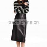 New Collection New Design Leather Wholesale Women Skirt thumbnail-2