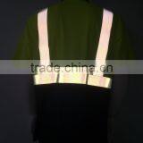 Hi Vis 100% Polyester Reflective Birdeye Safety Flame Retardant Polo Shirt thumbnail-4