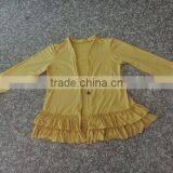 Wholesale 2016 Womans Jackets Super Cotton Ruffle Design Blouse Womans Spring Jackets thumbnail-5