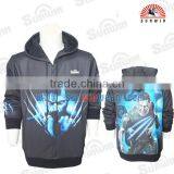 Custom Fleece Thermal Plain 100% Polyester Hoodies Thermal Fleece Hoodie thumbnail-4