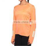 High Quality Women T-shirt Custom T-shirt Women t Shirt Wholesale China O-neck Long Sleeves t Shirt thumbnail-5