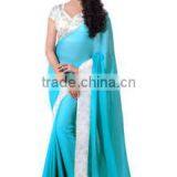 Attractive Party Wear Sarees 17430 thumbnail-1