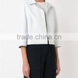 Shandao OEM Custom Winter Soft 3/4 Sleeve Winter Fashional Butcher Coat thumbnail-2