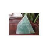 Natural Green Fluorite Carving Crystal Pyramids thumbnail-1