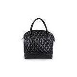 Large Black Quilted Shoulder Bags For Women Crossbody , Zipper Closure thumbnail-1