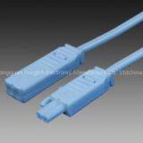 AMP 2pins Snap in Lock Led Strip 250V AC to DC Commercial Lighting Led Male to Female Extension Leads thumbnail-1