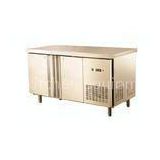 318L Two Drawers Stainless Steel Saladette Counter With One Door