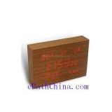 LED Wooden Clock with Temperature display and Alarm Function