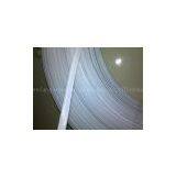 white plastic double wire twist ties