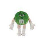 Green M&M Stuffed Animals Medium Cartoon Plush Toys 25cm Size thumbnail-1