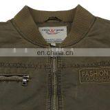 Unisex Nylon Washed Bomber Jacket,custom Wholesale Bomber Jacket thumbnail-4