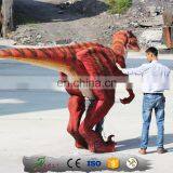 Lifelike Adult Jurassic Velociraptor Costume for Entertaining thumbnail-6