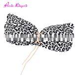 In Stocks White Leopard Veins Sexy Backless Nubra Push Up Invisible Bra thumbnail-2