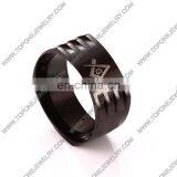 Factory Direct Sale Masonic Ring/316 Stainless Steel Masonic Jewelry thumbnail-1